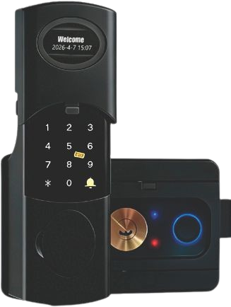 Vylox Series - R1 / R1D smart lock with welcome screen and rotary dial